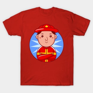 Firefighter Man T-Shirt